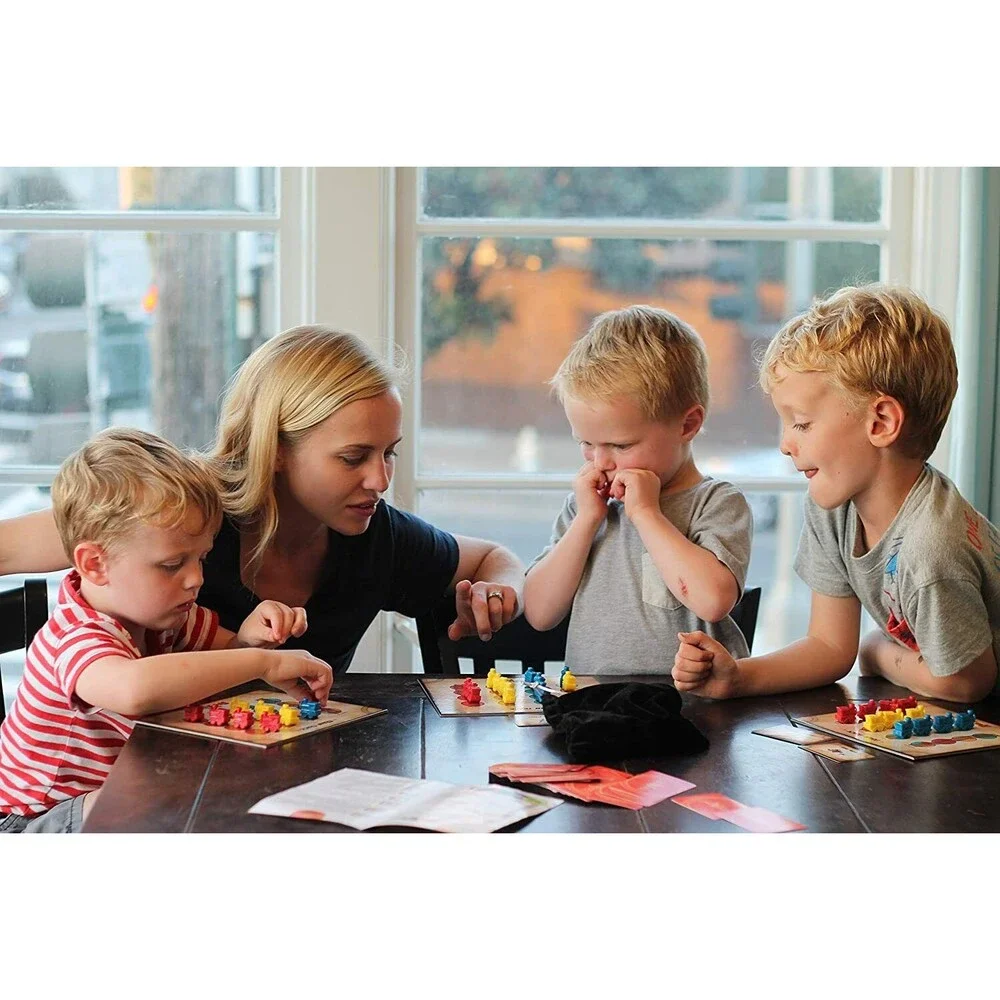 Inspiration Play Rail Wreck Kids Train-Themed Preschool Educational Board Game